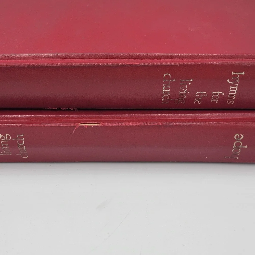 Vtg print 1980 Hymns for the Living Church: Hymnal by Hope Publishing  USA‎ Made